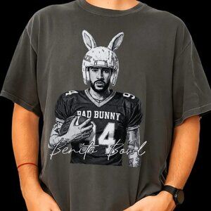 Bad Bunny Benito Bowl Comfort Colors Football Fan T-Shirt
